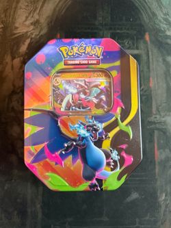 Mega charizard x tin