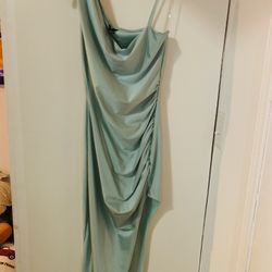 Satin Stretch Cocktail Dress