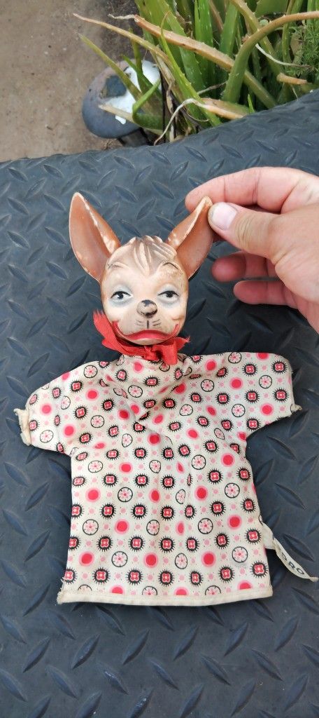 1960's Walt Disney Productions Pedro hand puppet
