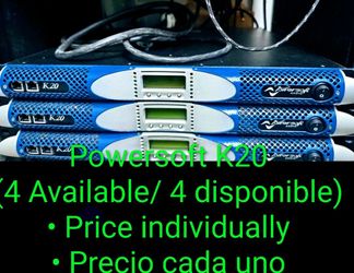 Powersoft K20 and. Others for sale
