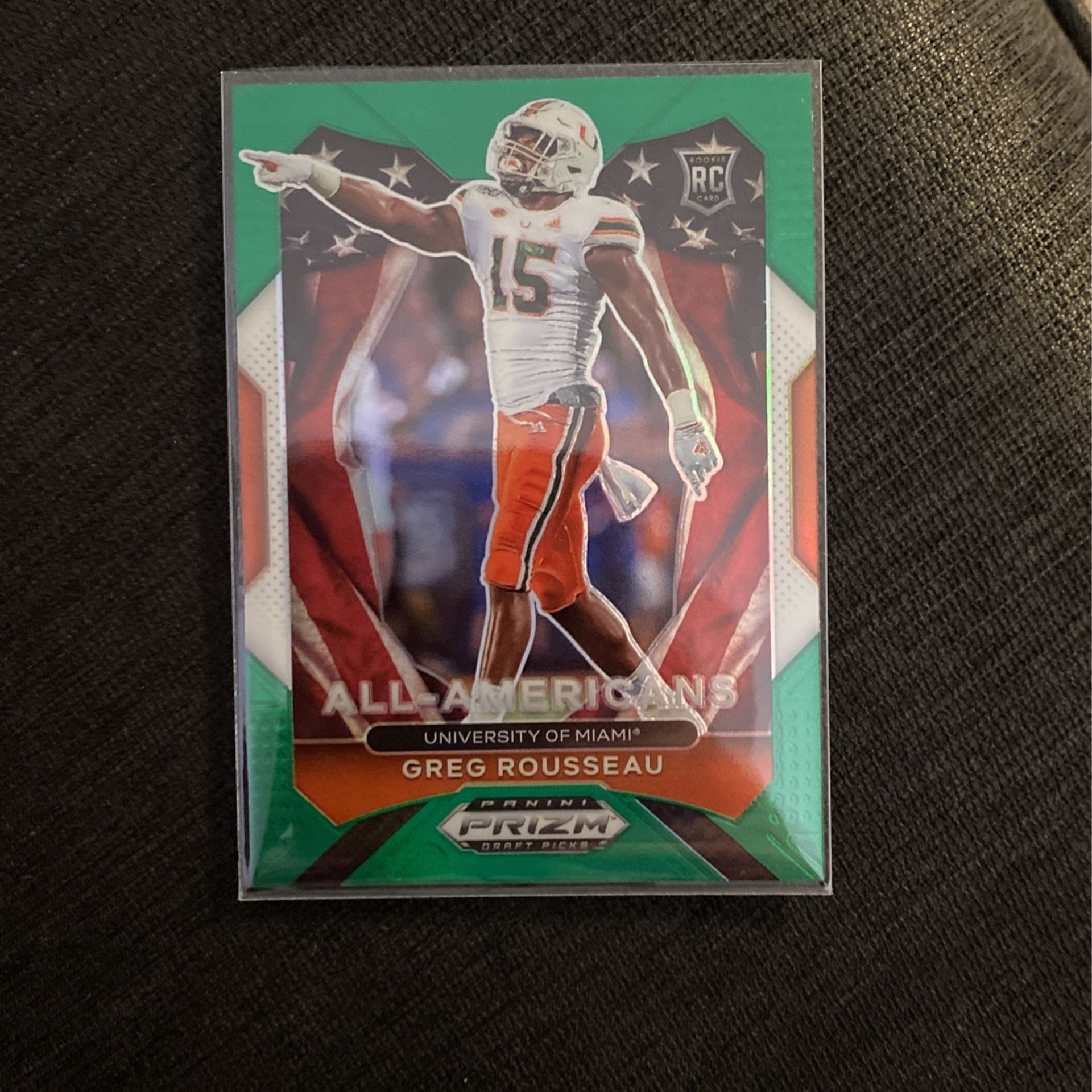 Greg Rousseau Rookie Parallel Card