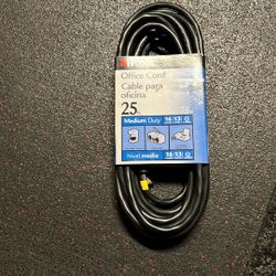 WOODS OFFICE OR HOME EXTENSION CORD 25 FEET
