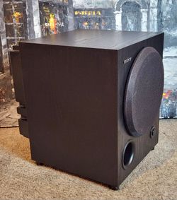 Sony SA-WM250 is a 100-watt powered subwoofer 
