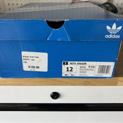 Adidas Nite Jogger Men’s 12 New