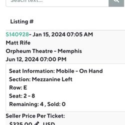 Matt Rife Tickets- Memphis 