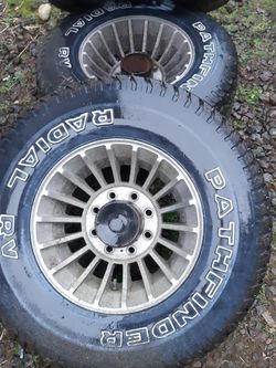 Rims Off F250, 16.5" / 8×6.5 Lug Pattern/ Need Refinished