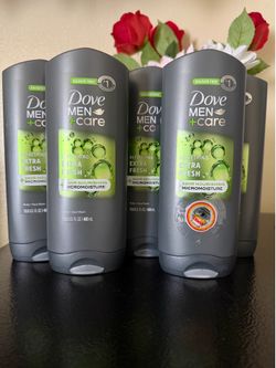 Dove men body wash