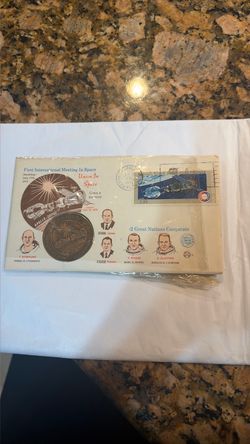 1975 Apollo-Soyuz First Day Cover with Medal