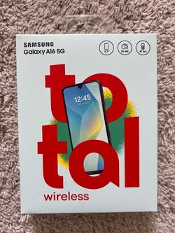 Samsung Galaxy A16 5G 128 GB – Total Wireless (Verizon) Prepaid Blue Black