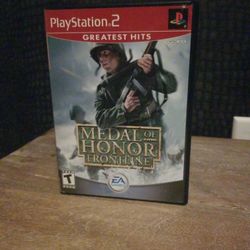 PS2 Medal Of Honor Frontline