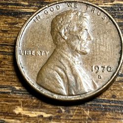 1970 D Penny