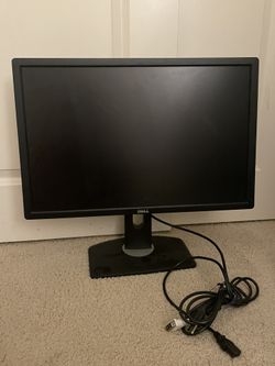 Dell monitor with chords