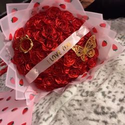 50 Ribbon Roses