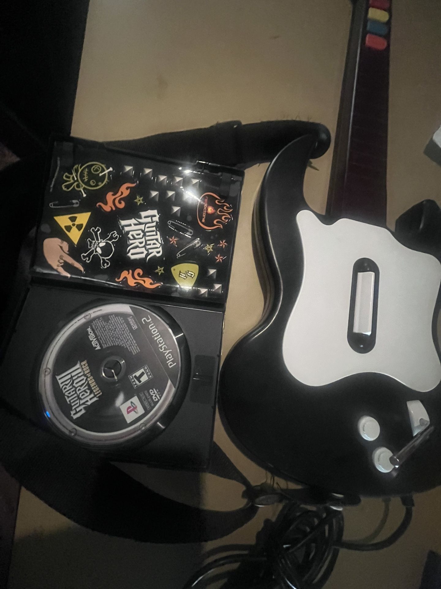 Ps2 Guitar W Game