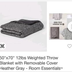 12 Lb Weighted Blanket 50"×70"
