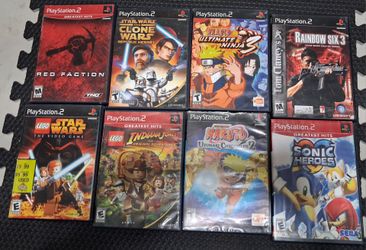 8 Playstation 2 games