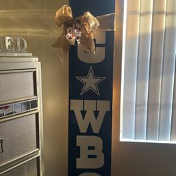 Cowboys Door Sign
