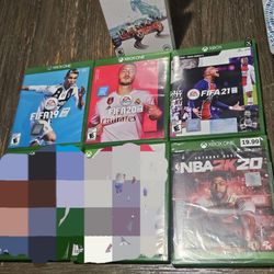 xbox one games fifa 19 fifa 20 fifa 21  And NEW nba2k20 and nintendo switch burnout remastered