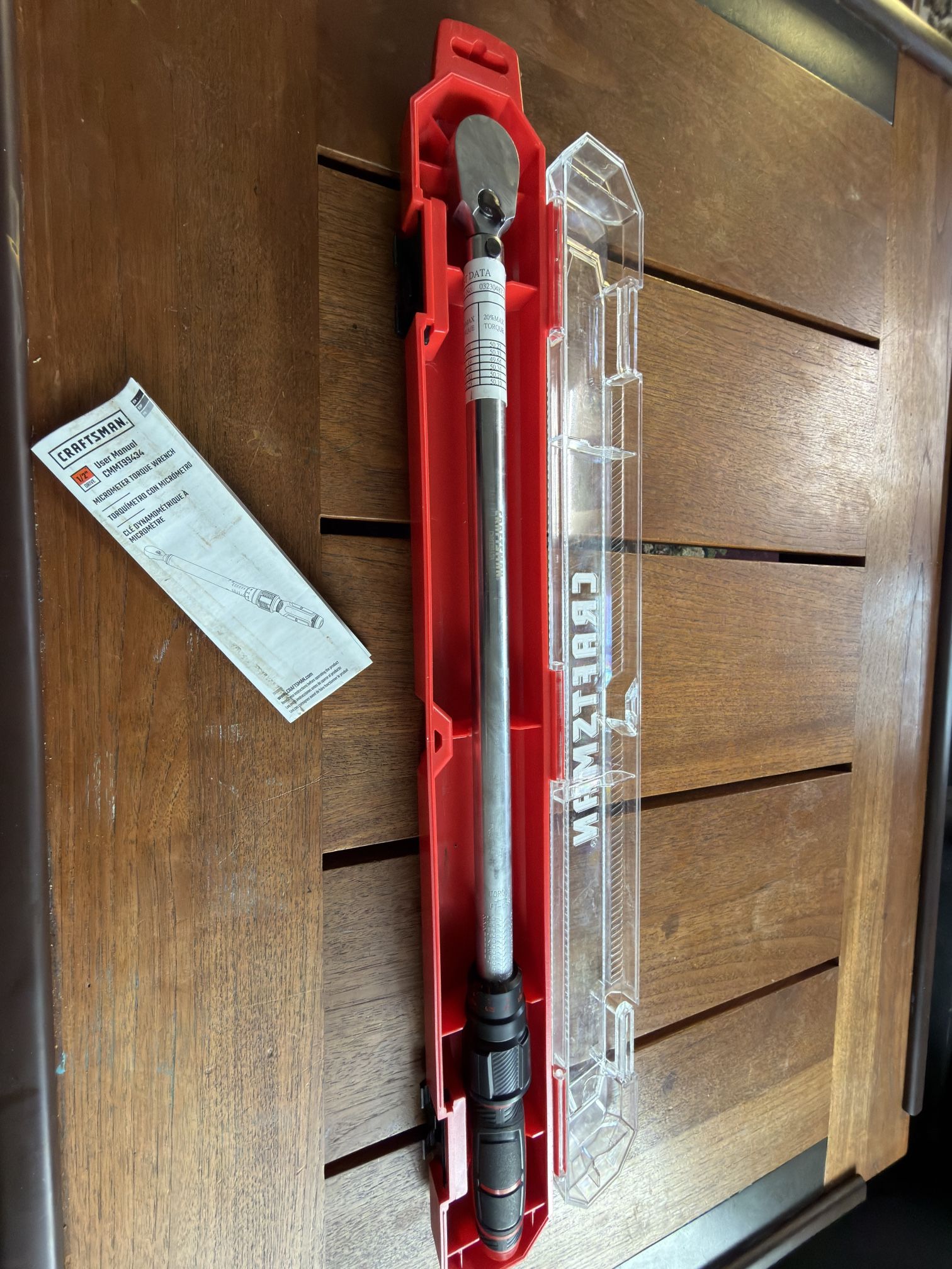 Craftsman Torque Wrench