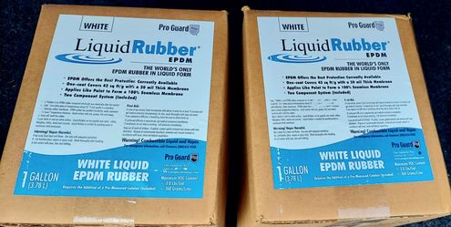 Pro Guard White Liquid EPDM Rubber