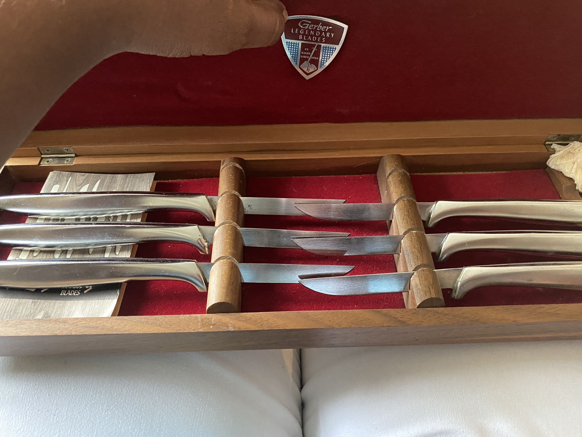 Vintage GERBER Legendary Knives set