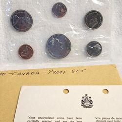 #401 Canada 1970 Proof Set Coins