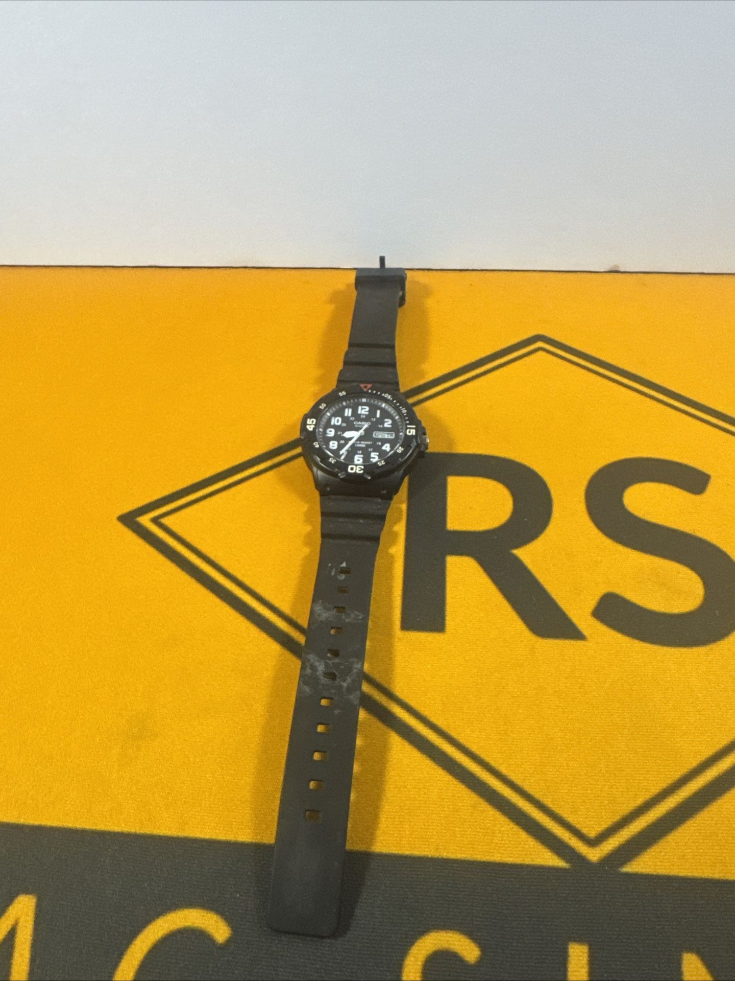 Casio Black 100m Water Resistant Watch