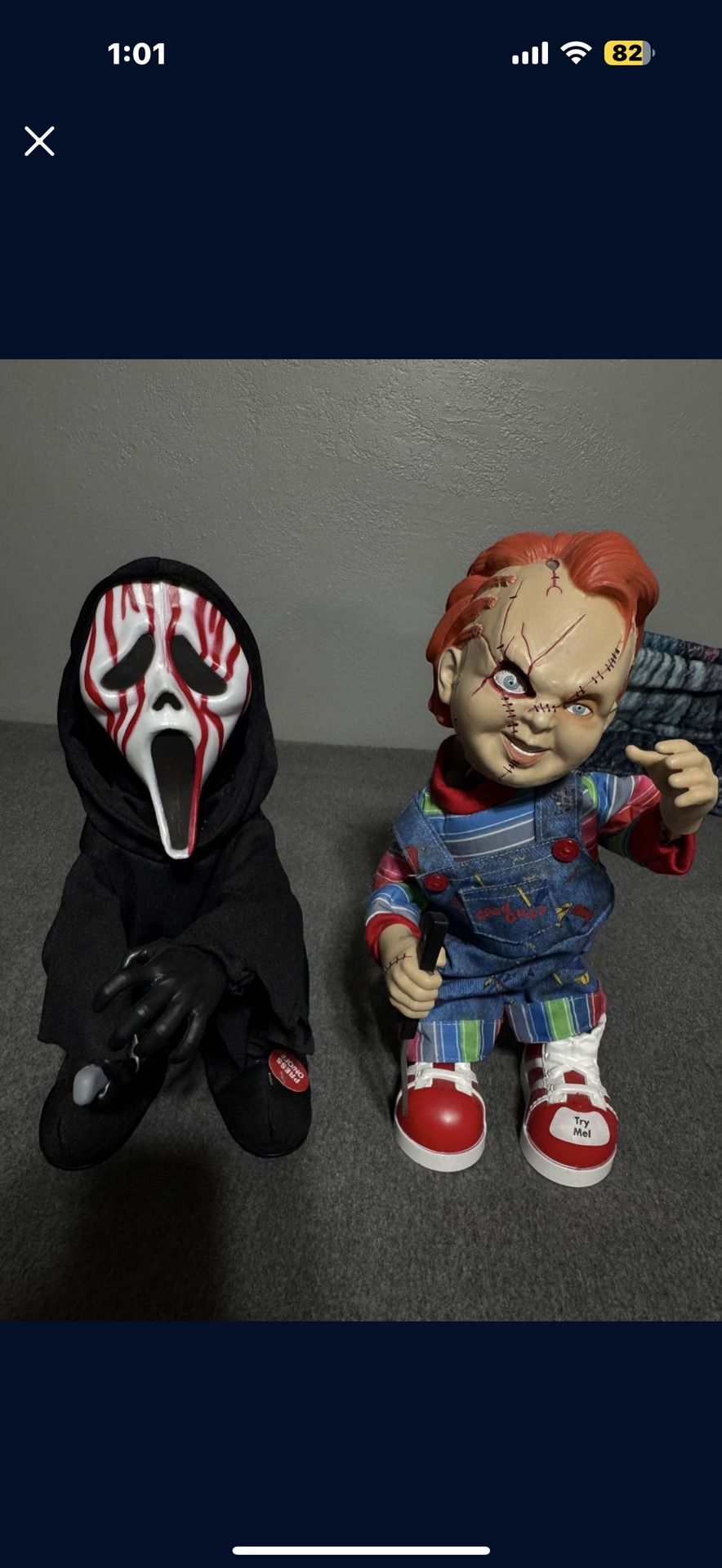 Chucky And Ghost face