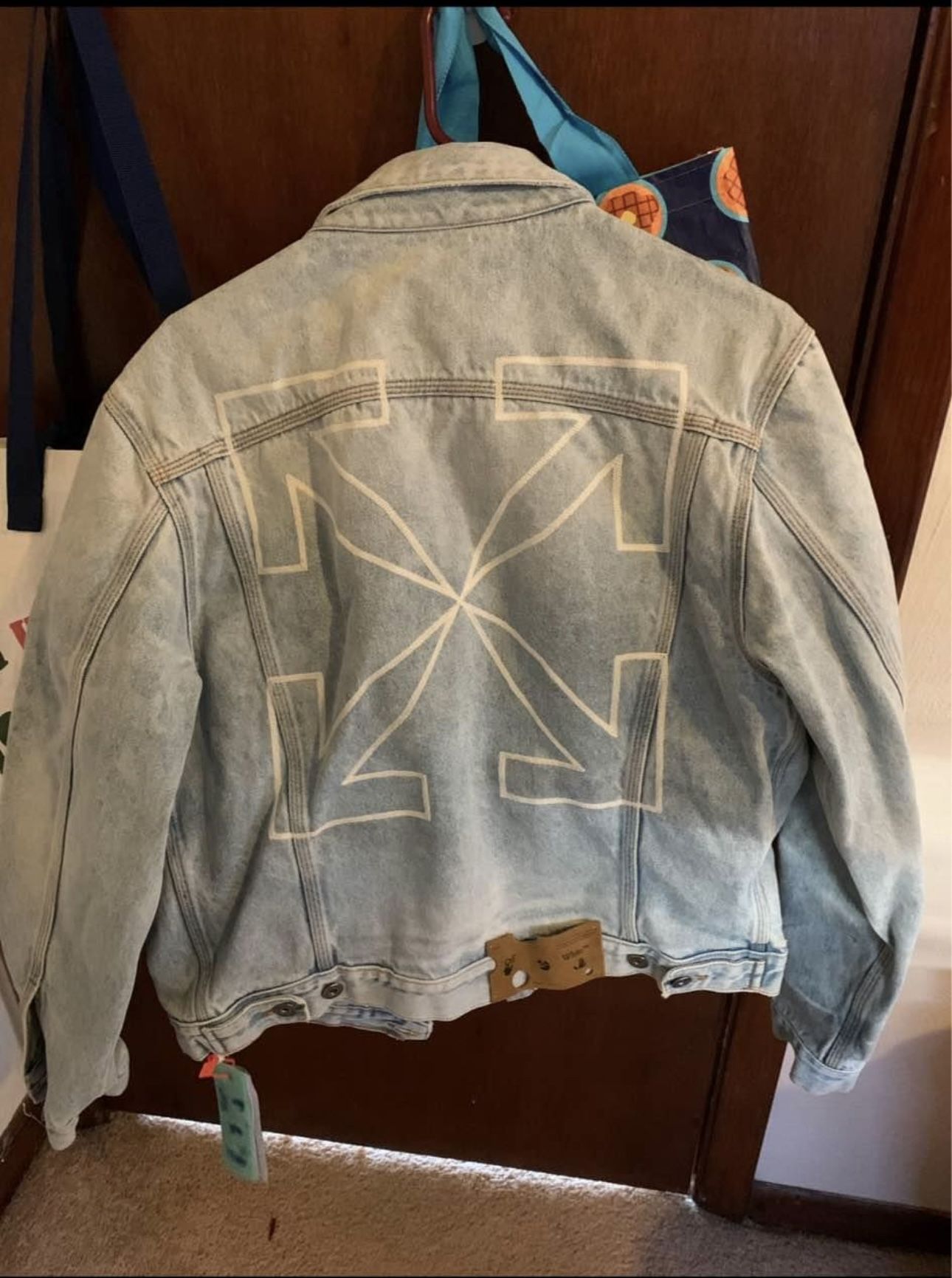 New Authantic Off White Jean Jacket