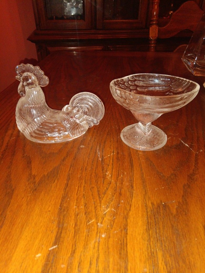 Glass Rooster