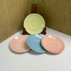 Lu-Ray Pastels Saucers
