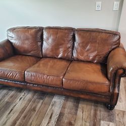 Leather sofa