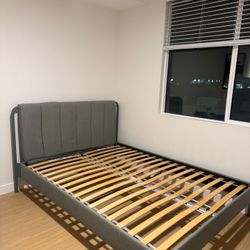 Olive Queen Bed Frame 