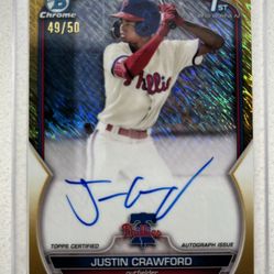 Justin Crawford Baseball Card