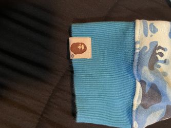 Blue Bape Hoodie 