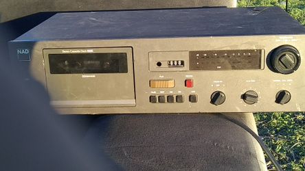 nad stereo cassette deck 6325