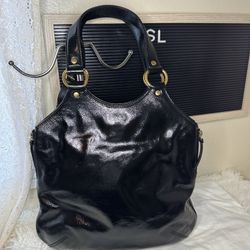 YSL Auth patent Hobo Bag**SALE**