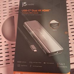 New J5 Dual Create USb C Unopened 