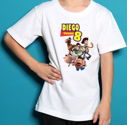 Toy Story, Birthday T Shirt, Personalizada
