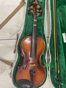 1964 Roth Shop HandMade Copy of Antonius Stradivarius Violin W Bow West Germany