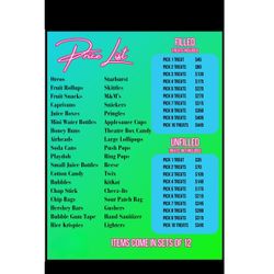 Custom party favors /personalizados de cumple