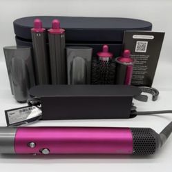 HS05 Dyson Airwrap™ Multi-Styler Complete Long Fuchsia / Nickel