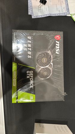 Nvidia Msi GeForce GTX 1660 Super 6GB OC edition