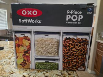OXO SoftWorks 9-piece POP Container Set ☆NEW☆