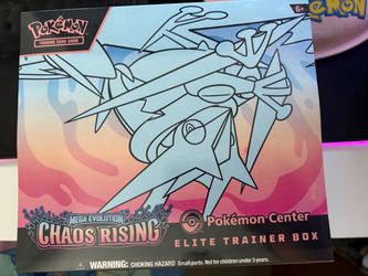 Pokémon center Chaos Rising etb