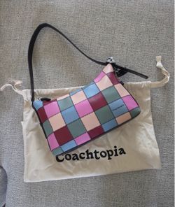 Coachtopia Patchwork Leather Shoulder Bag