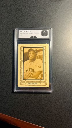 Willie Mays 1981 Baseball Legends-Graded 9