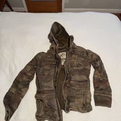 Abercrombie And Fitch Redfield Camo Jacket