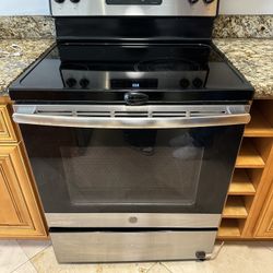 GE Glass Top Range