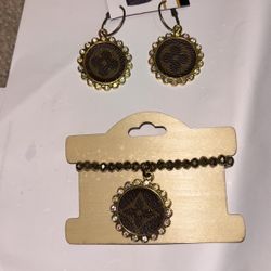 Set Choaker  And Earrings